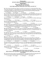 Giai nhanh BT Hoa _hot