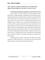 THỰC TRẠNG VÀ NHỮNG GIẢI PHÁP CHỦ YẾU NHẰM HOÀN THIỆN VẤN ĐỀ NGHIÊN CỨU Ở CÔNG TY CNBT VÀ VLXD