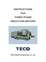 Hưỡng dẫn động cơ ba pha