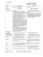 Giao án lớp ghép 3+4 tuần 16