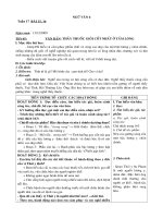 Giáo án Ngữ văn 6 tuần 17 (tham khảo)