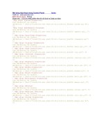 Các chiêu thức trong lập trình Mở từng hộp thoại trong Control Panel  home