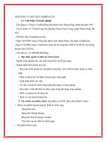 NỘI DUNG VÀ KẾT QUẢ NGHIÊN CỨU