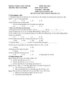 đề thi các trường huyện tam nông - đồng tháp