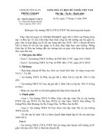 Công văn hướng dẫn thực hiện chuyên đề Vật lý