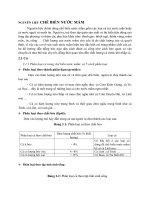 NGUYÊN LIỆU CHẾ BIẾN NƯỚC MẮM