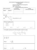 Đề và đáp án Casio trường 2010 - 2011
