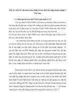 Một số ý kiến đề xuất nhằm hoàn thiện kế toán thuế thu nhập doanh nghiệp ở Việt Nam