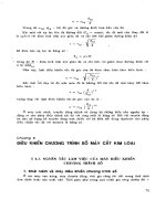 Điều khiển chương trình số máy cắt kim loại