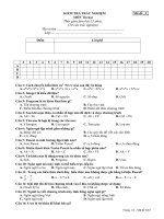 Đề KT 15'''' Tin 8(LT) - đề 5