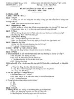 Đề cương cuối KHII lớp 2