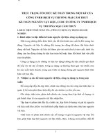 THỰC TRẠNG TỔ CHỨC KẾ TOÁN TRONG MỘT KỲ CỦA CÔNG TNHH DỊCH VỤ THƯƠNG MẠI CẨM THUỶ