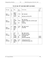 Giáo án lớp 1 tuần 28 