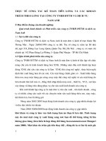 THỰC TẾ CÔNG TÁC KẾ TOÁN TIỀN LƯƠNG VÀ CÁC KHOẢN    TRÍCH THEO LƯƠNG TẠI CÔNG TY TNHH ĐTTM VÀ DỊCH VỤ