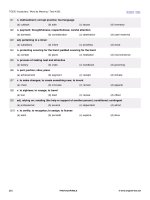 3420 TOEIC vocabulary tests words by Meaning part 41