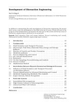 Development of Bioreaction Engineering