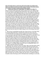 MỘT SỐ KIẾN NGHỊ VÀ GIẢI PHÁP ĐỀ XUẤT NHẰM CẢI THIỆN TÌNH HÌNH TÀI CHÍNH VÀ NÂNG CAO HIỆU QUẢ SỬ DỤNG VỐN KINH DOANH CỦA CÔNG TY DỤNG CỤ CẮT VÀ ĐO LƯỜNG CƠ KHÍ