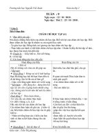 giáo án lớp 2-tuan 9- ckt