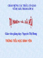 TNXH- L2 -Ăn uống sạch sẽ