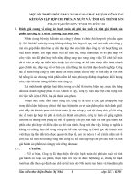MỘT SỐ Ý KIẾN GÓP PHẦN NÂNG CAO CHẤT LƯỢNG CÔNG TÁC KẾ TOÁN TẬP HỢP CHI PHÍ SẢN XUẤT VÀ TÍNH GIÁ THÀNH SẢN PHẨM TẠI CÔNG TY TNHH TM ĐỨC 100