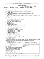 HÌNH9-TIẾT 22-ĐƯỜNG KÍNH VÀ DÂY