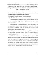 THỰC TRẠNG KẾ TOÁN TIÊU THỤ HÀNG HOÁ VÀ XÁC ĐỊNH KẾT QUẢ TIÊU THỤ HÀNG HOÁ TẠI CÔNG TY TNHH THƯƠNG MẠI VÀ DỊCH VỤ TỨ CƯỜNG