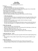 Giáo án Mầm Non (Mớ) lớp 5 tuổii