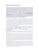 Trung tâm văn hóa - Du lịch của cả nước