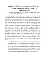 GIẢI PHÁP MỞ RỘNG CHO VAY ĐỐI VỚI THÀNH PHẦN KINH TẾ NGOÀI QUỐC DOANH TẠI NHCT KV  CHƯƠNG DƯƠNG