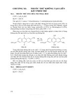 THUỐC THỬ KHÔNG TẠO LIÊN KẾT PHỐI TRÍ