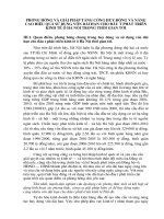 Phương hướng và giải pháp tăng cường huy động và nâng cao hiệu quả sử dụng vốn dài hạn cho đầu tư phát triển kinh tế ở Hà Nội trong thời gian tới