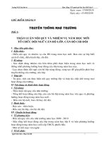 giáo án HDNGLL -hay ai xen thich lien