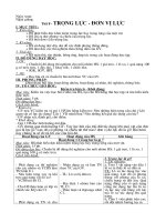 giao an vat li 6 tiet 8