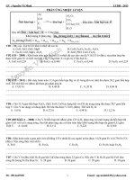 luyện thi Đại học -Hoá học - Phản ứng Nhiệt luyện