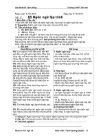 Bài 5. Ngôn ngữ lập trình