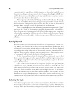 Creating the project office 10