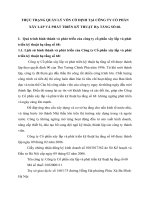 THỰC TRẠNG QUẢN LÝ VỐN CỐ ĐỊNH TẠI CÔNG TY CỔ PHẦN XÂY LẮP VÀ PHÁT TRIỂN KỸ THUẬT HẠ TẦNG SỐ 68