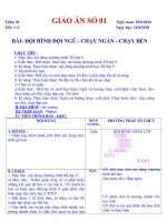 Giáo án TD 9 chuẩn Kiến Thức(đúng bài)