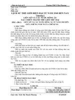 giáo án Lịch Sử 9 trọn bộ