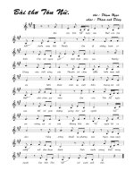 Bài hát bài thơ Tôn Nữ - Phạm Anh Dũng (lời bài hát có nốt)