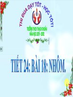Tiết 24 Bài 18 Nhôm