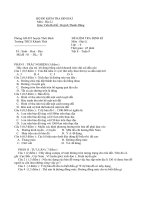 đề kiểm tra định kì huỳnh thanh dũng