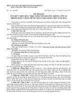 Dự trù kinh phí 20/11/2010