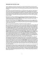 Vĩnh biệt nhà thơ 