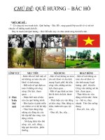 Quê hương Bác Hồ