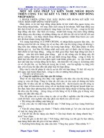 Một số giải pháp và kiến nghị nhằm hoàn thiện công tác kí kết và thực hiện hợp đồng nhập khẩu