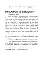 Giải pháp hạn chế rủi ro trong thanh toán thư tín dụng tại ngân hàng Ngoại thương Hải Phòng