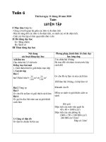 giáo án chọn bộ lớp 5