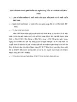 Lịch sử hình thành phát triển của ngân hàng Đầu tư và Phát triển Bắc Ninh