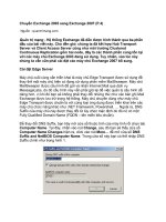 Chuyển Exchange 2003 sang Exchange 2007 (P.4)